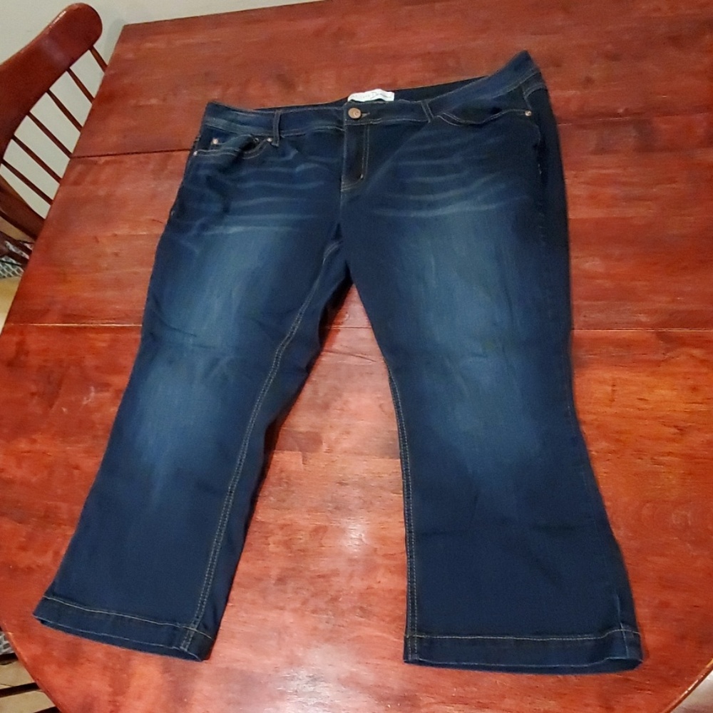 Worn Once 16WP Flare Curvy Capri
